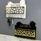 Premium Acrylic Key Holder Wall Organizer with Mobile & Pen Holder | Modern Entryway Storage Rack