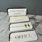 Custom Acrylic Door Sign | Office & Room Signage