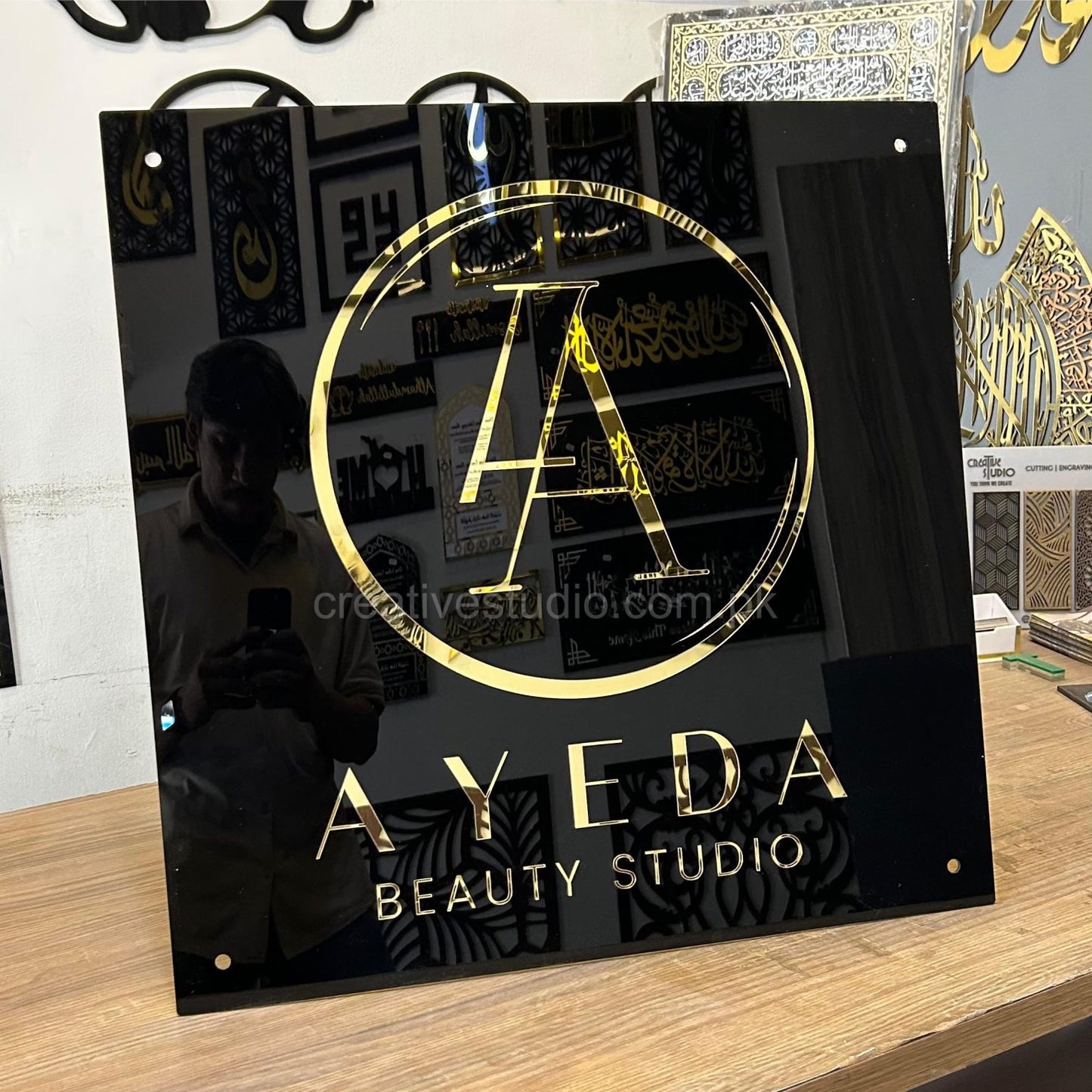 Custom Acrylic Business & Office Sign | Premium Layered 3D Logo Sign
