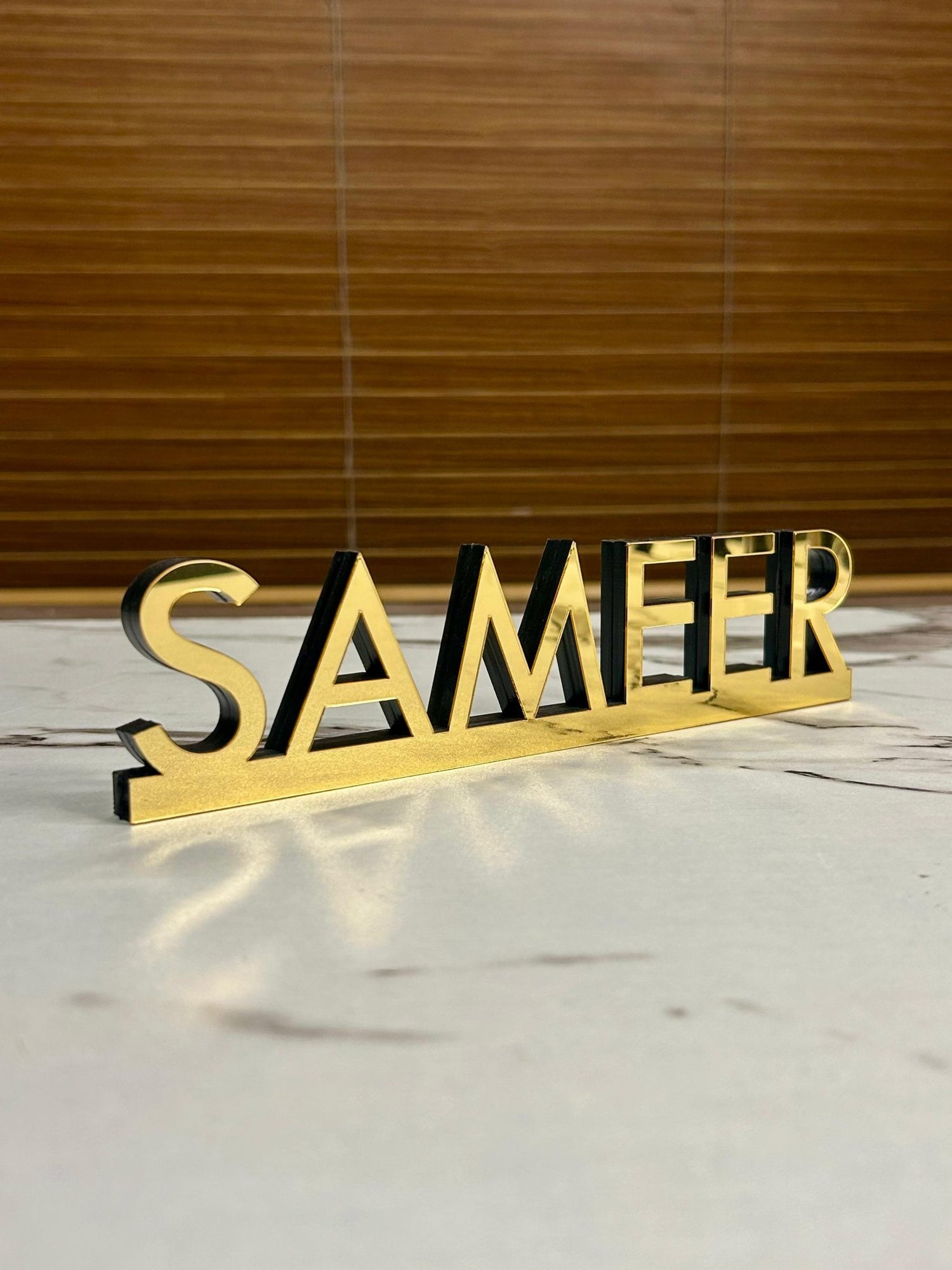 Desk Name Plate