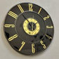 Noir Gold Acrylic Wall Clock | Modern Black & Gold Decorative Wall Clock