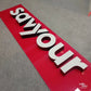 Premium Acrylic 3D Sign Board | Custom Business Sign for Shops & Offices
