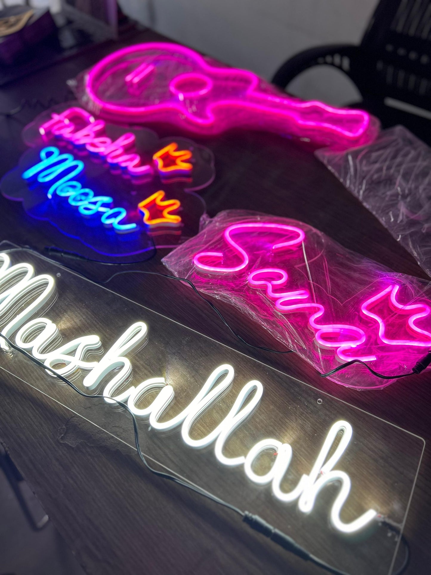 Custom LED Neon Sign – Personalized Name, Logo & Wall Light