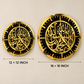 Acrylic Kalma Wall Clock – Islamic Home Decor