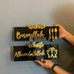 SET OF 2 – Start with Bismillah – End with Alhamdulillah, Acrylic Islamic Wall Art