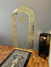 Mehrab Wall Art for Prayer Room | Islamic Mihrab Decor with Allah Calligraphy