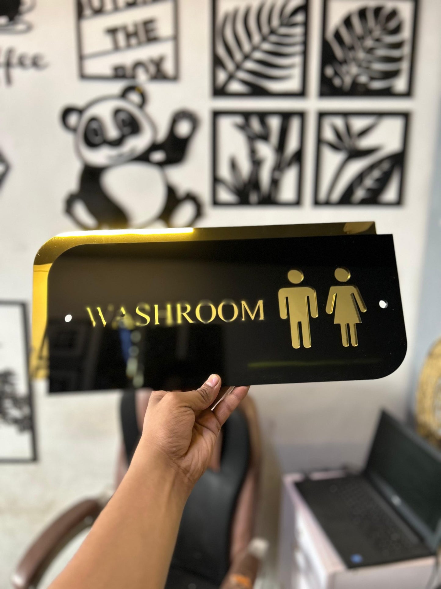 Custom Acrylic Door Sign | Office & Room Signage