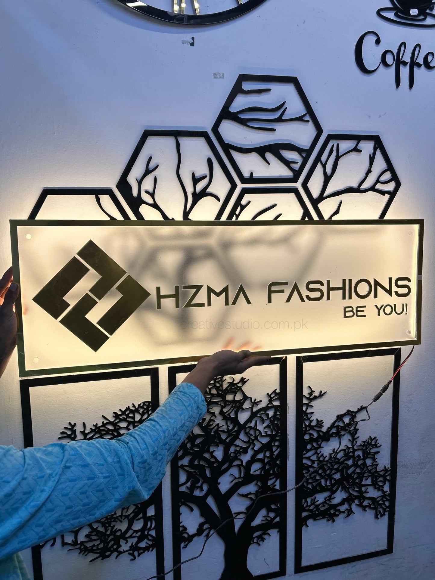 Custom Acrylic Business & Office Sign | Premium Layered 3D Logo Sign