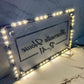 Custom Backlit Acrylic Home Sign – Premium LED House Name Plate for Main Door