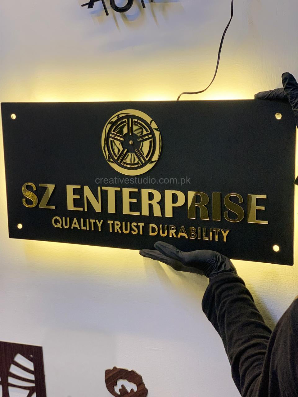 Custom Acrylic Business & Office Sign | Premium Layered 3D Logo Sign