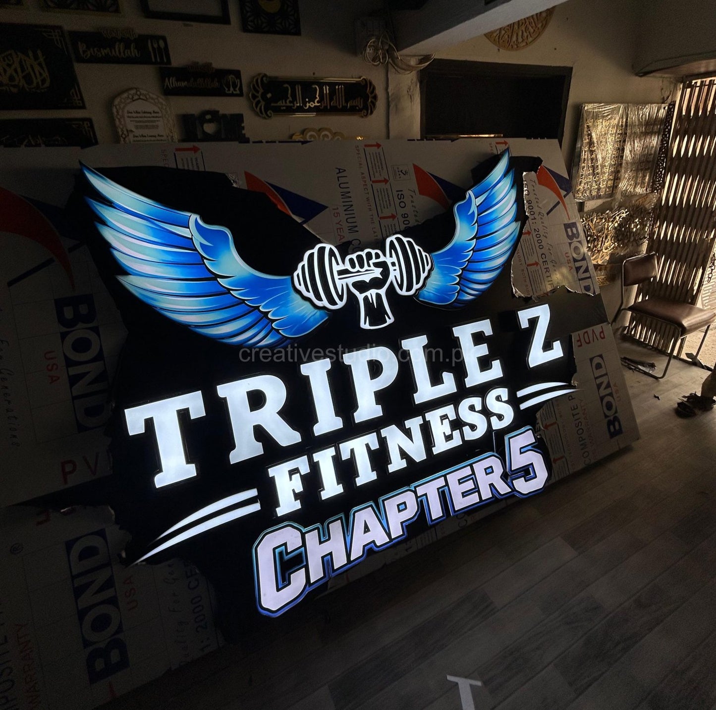 Premium Acrylic 3D Sign Board | Custom Business Sign for Shops & Offices