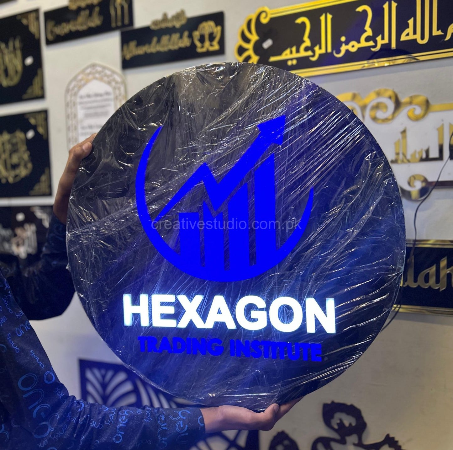 Premium Acrylic 3D Sign Board | Custom Business Sign for Shops & Offices