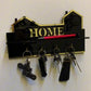 Premium Acrylic Key Holder with Shelf | Modern Wall Mounted Entryway Organizer | Key Rack for Home & Office