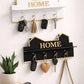 Premium Acrylic Key Holder with Shelf | Modern Wall Mounted Entryway Organizer | Key Rack for Home & Office
