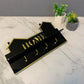 Premium Acrylic Key Holder with Shelf | Modern Wall Mounted Entryway Organizer | Key Rack for Home & Office