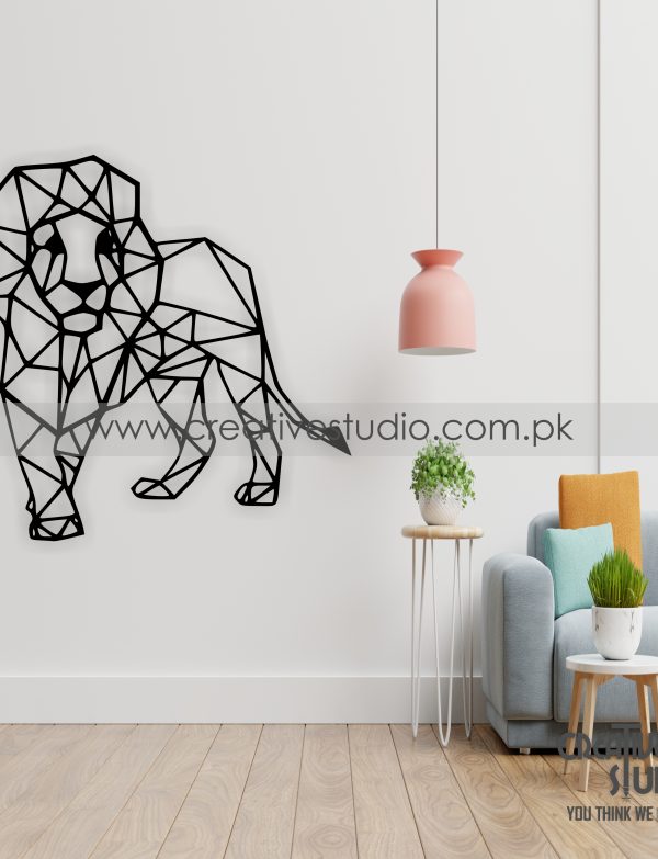 Geometric Loin Acrylic Wall Art