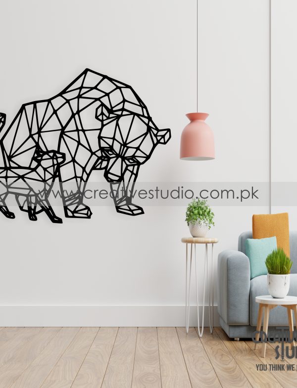 Bear Acrylic Wall Art