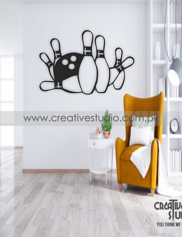 Bowling Acrylic Wall Art