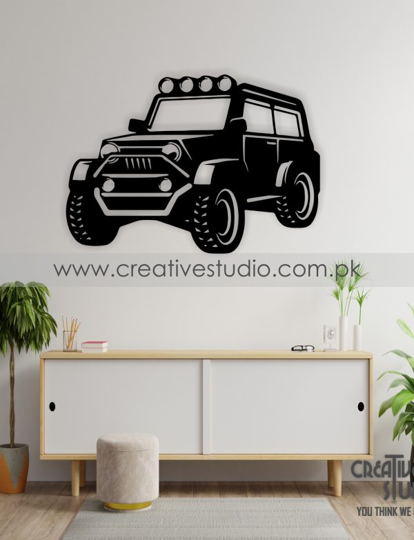 Car Acrylic Wall Frame
