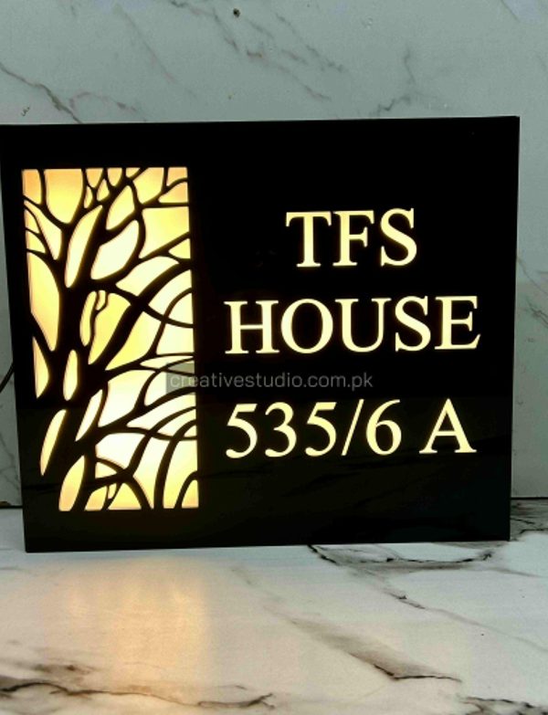 Acrylic Name Plate Pakistan