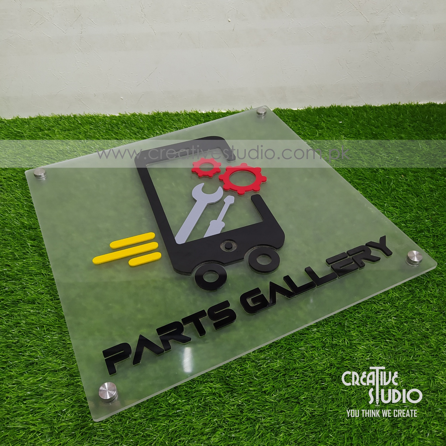 Acrylic Office Sign | Layered Sign "Add your own text or logo" - Image 9