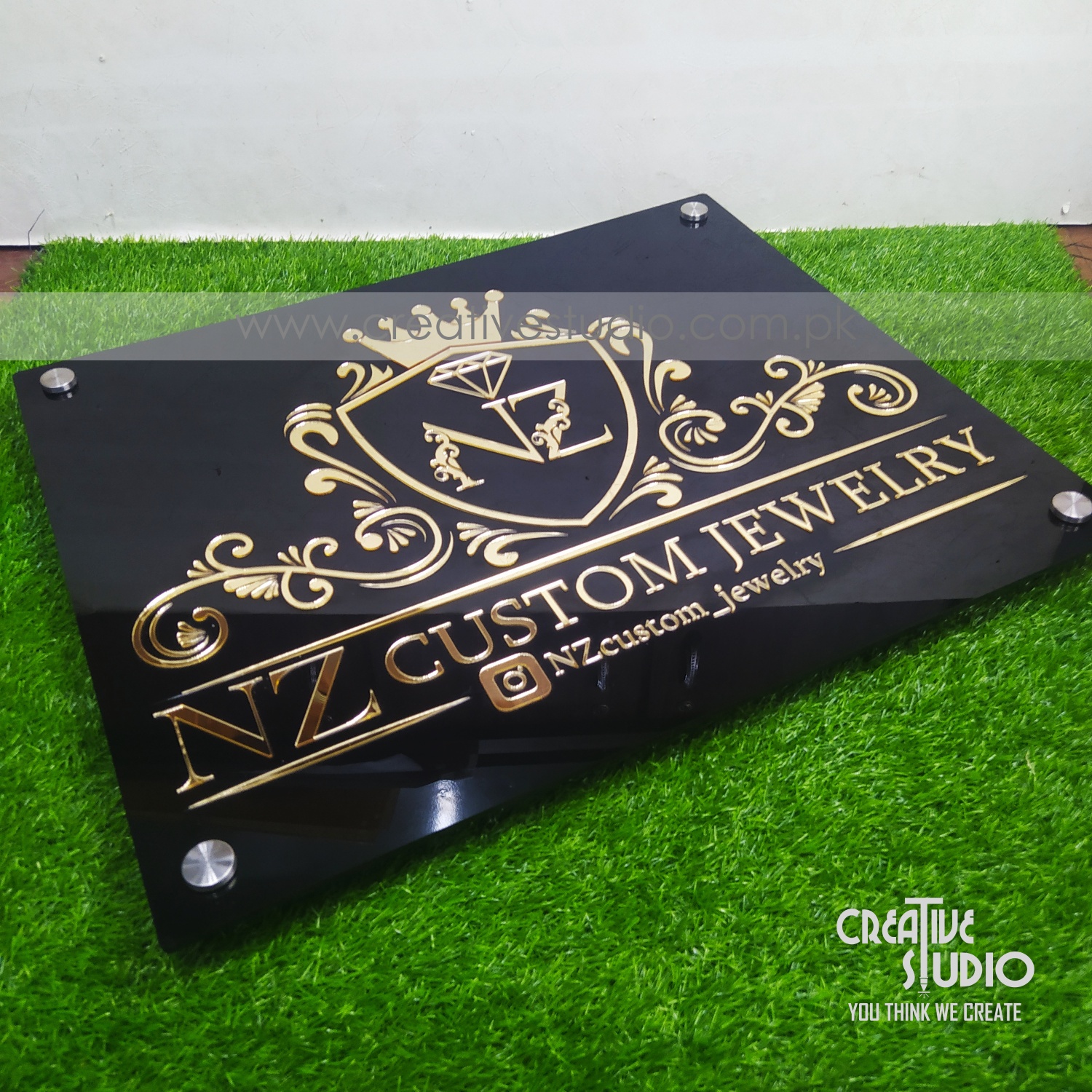 Acrylic Office Sign | Layered Sign "Add your own text or logo" - Image 7