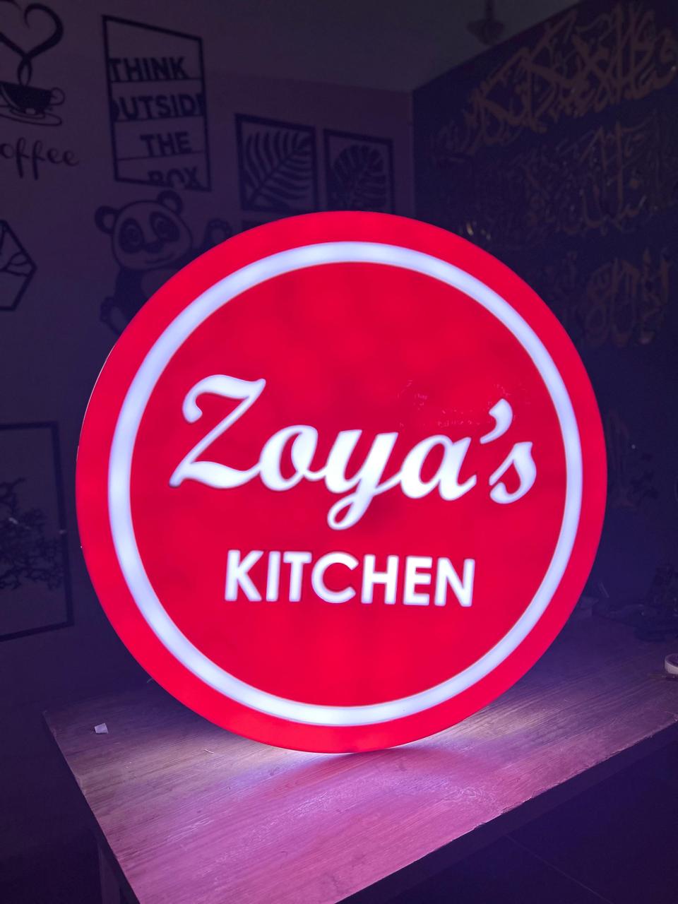 Acrylic 3D Sign Board