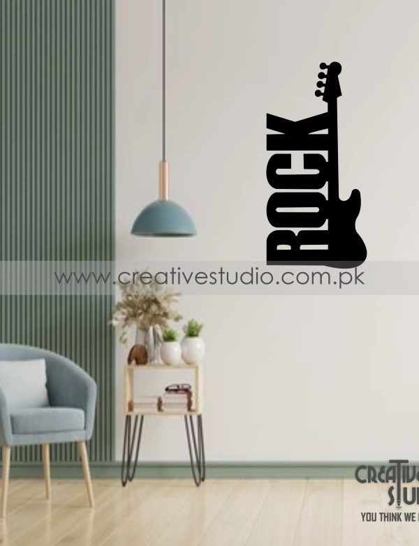 Modern Guitar Acrylic Wall Art