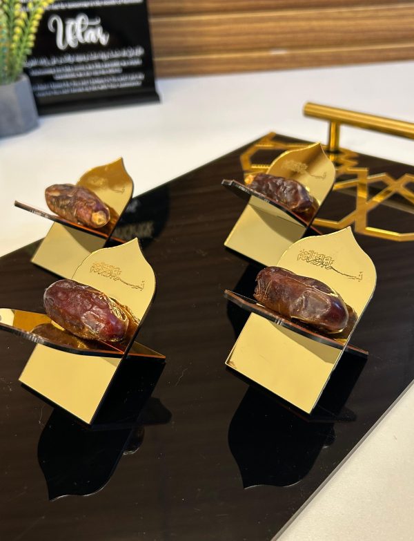 Acrylic Bismillah Date Holder for Ramadan